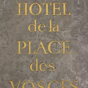 Hotel Boutique De La Place Des Vosges